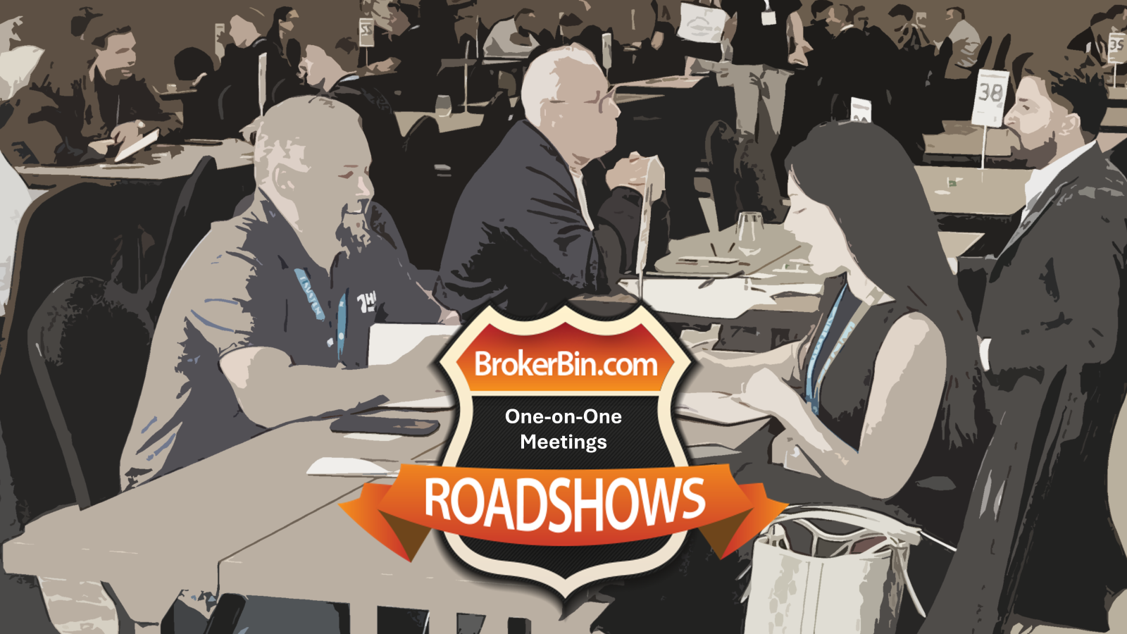 BrokerBin Roadshows are all about one-on-one meetings with IT Lifecycle professionals