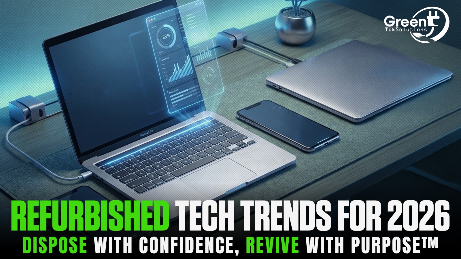 Refurbished Tech Trends for 2026 according to GreenTek Solutions